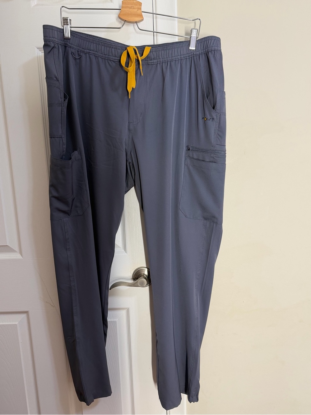 Carhartt Men's Stretch Scrubs Contrast Drawstring - Gray
